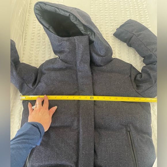 lululemon Wunder Puff Jacket *Wool Size 4 in Heathered Black Night NWT - Picture 9 of 9